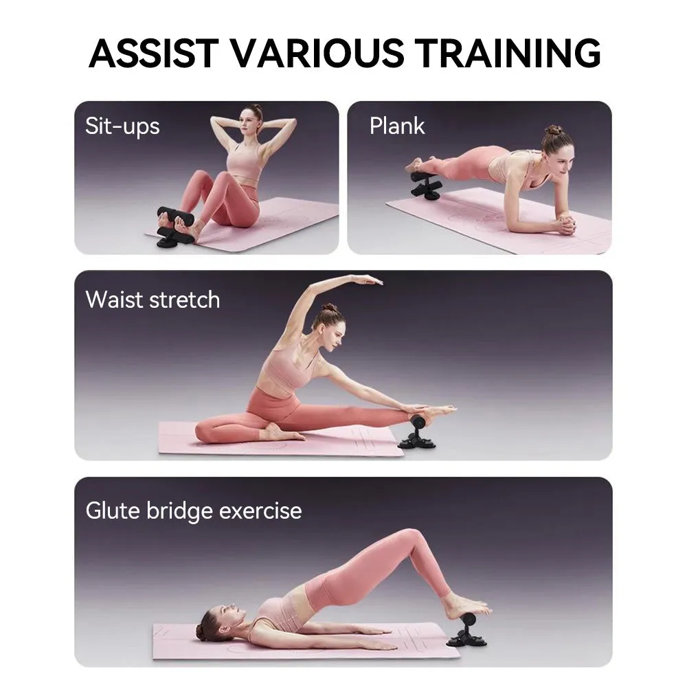 Premium Sit-Up Abdominal Trainer – Portable Core Workout Tool with Suction Cups – Easy Install Push-Up Device for Abdominal Muscle & Waist Training – Ideal for Home Use