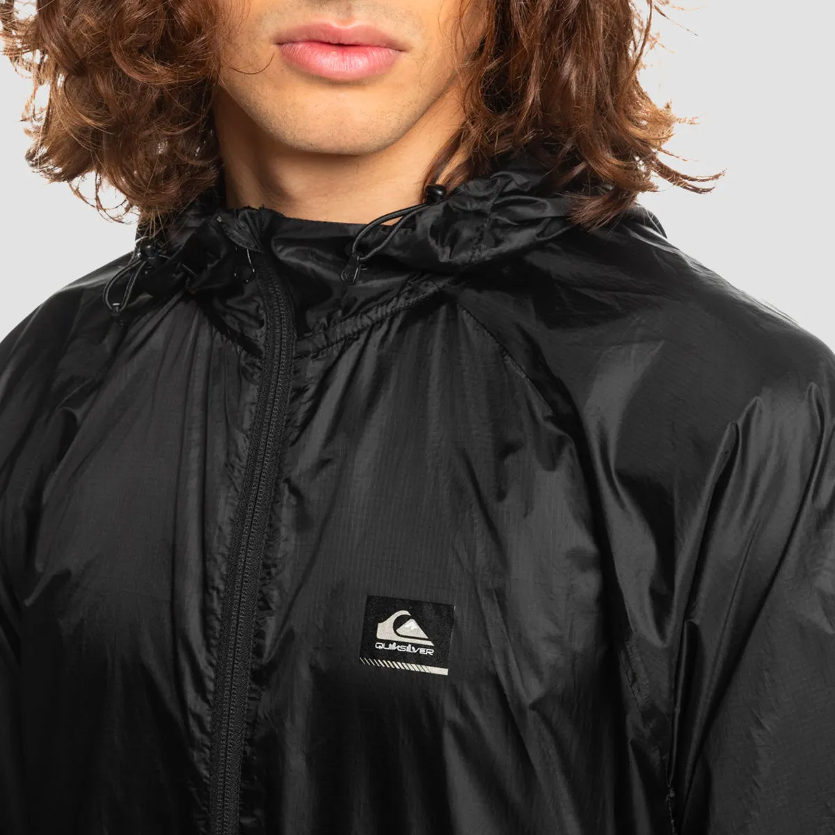 Quiksilver Lightweight Runner Shell Jacket Black