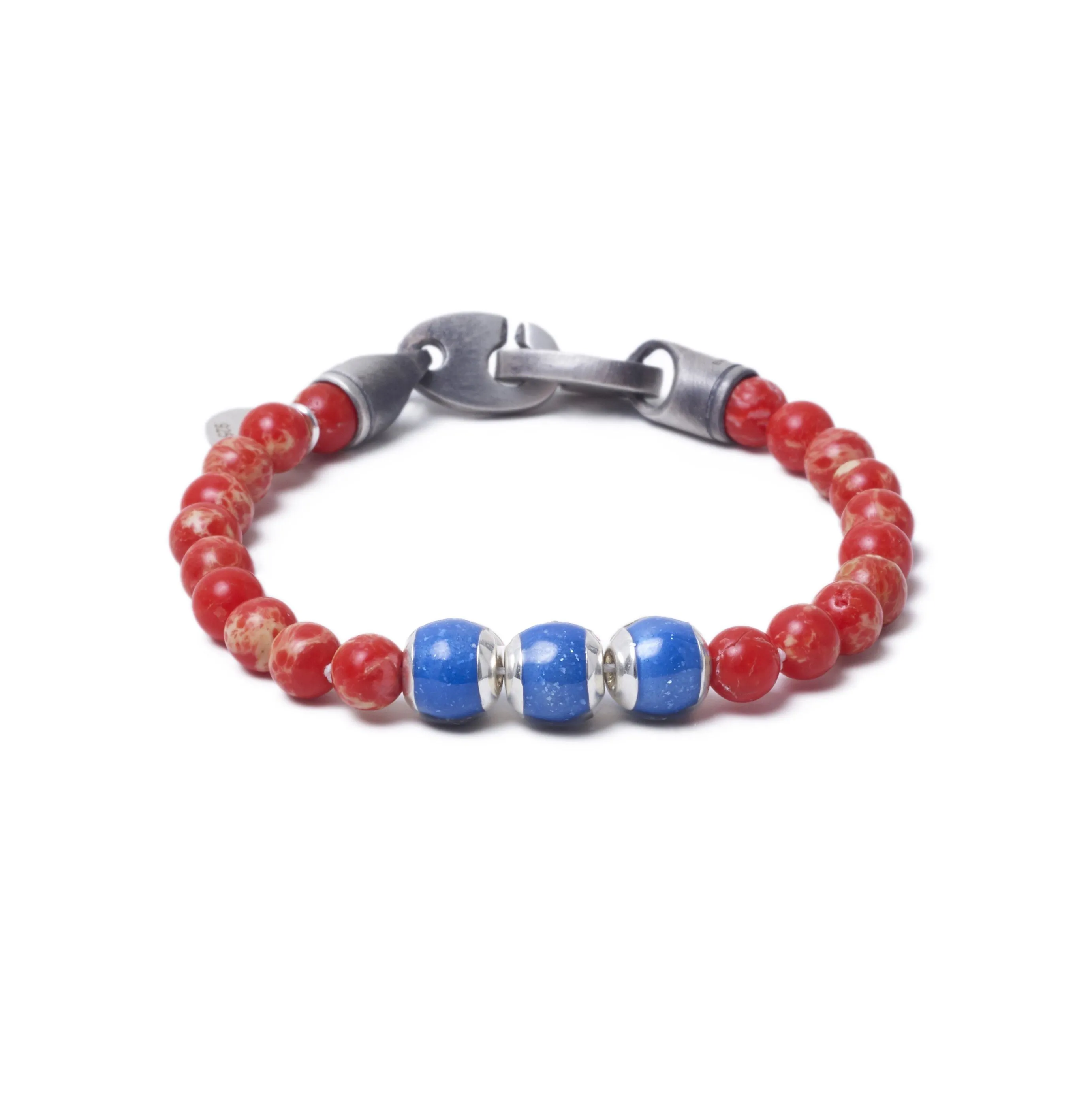 Red Sea Jasper, Three Everence Beads