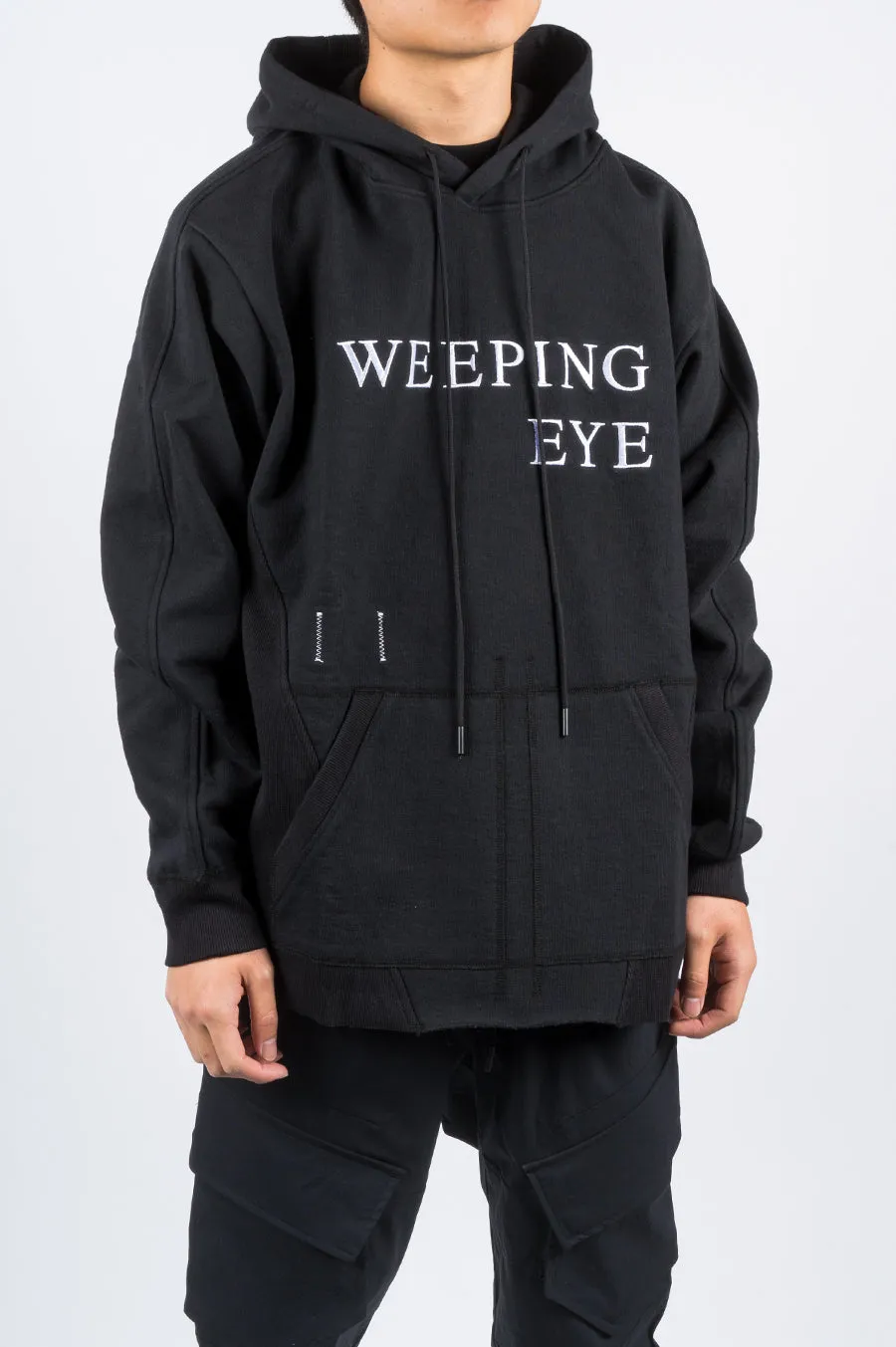 REIGNING CHAMP X JIDE OSIFESO HEAVY WEIGHT TERRY KNIT HOODIE BLACK