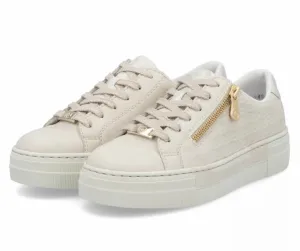 Rieker - N4914-80 Beige Zip Trainer