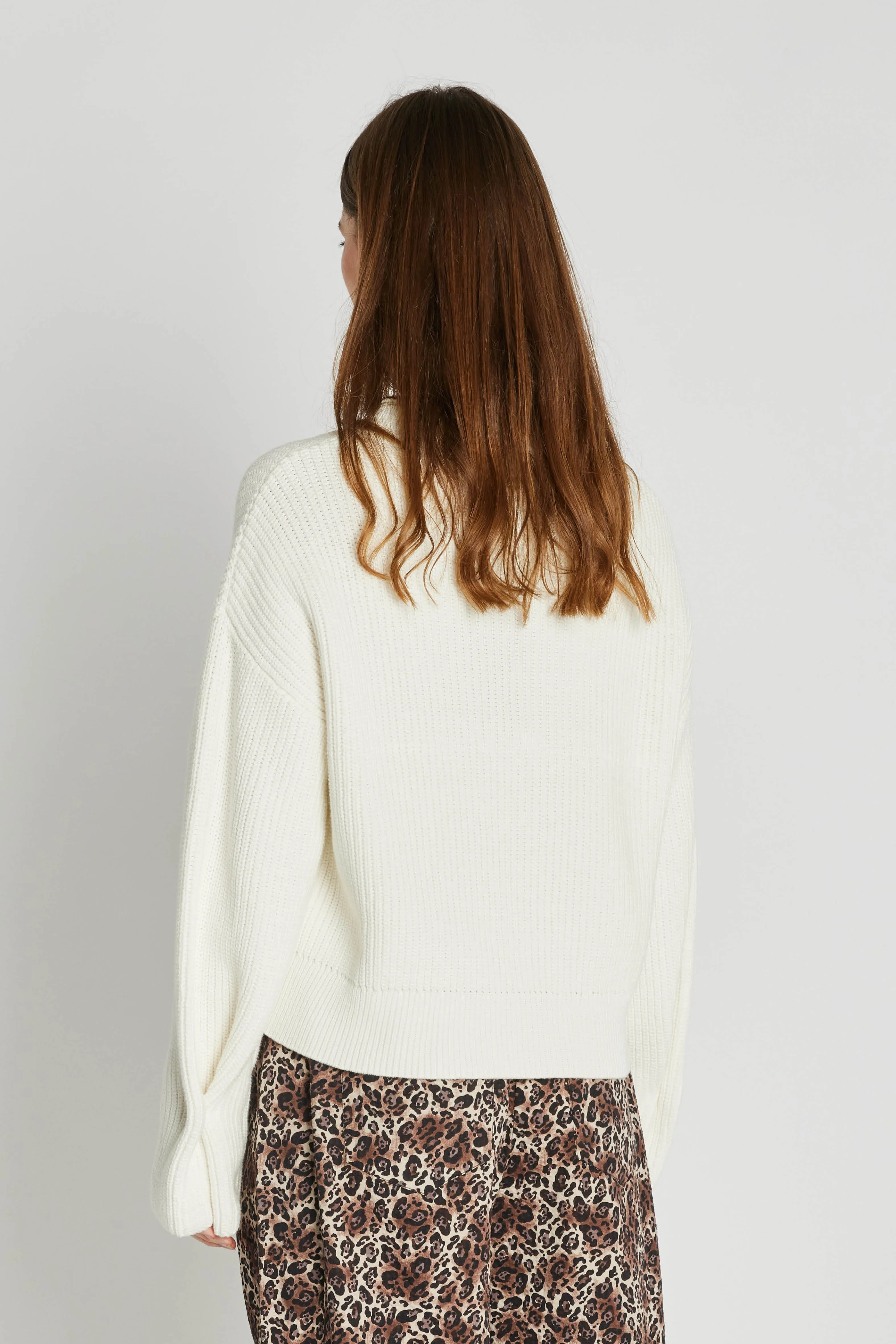 Romilla striktrøje - Star white
