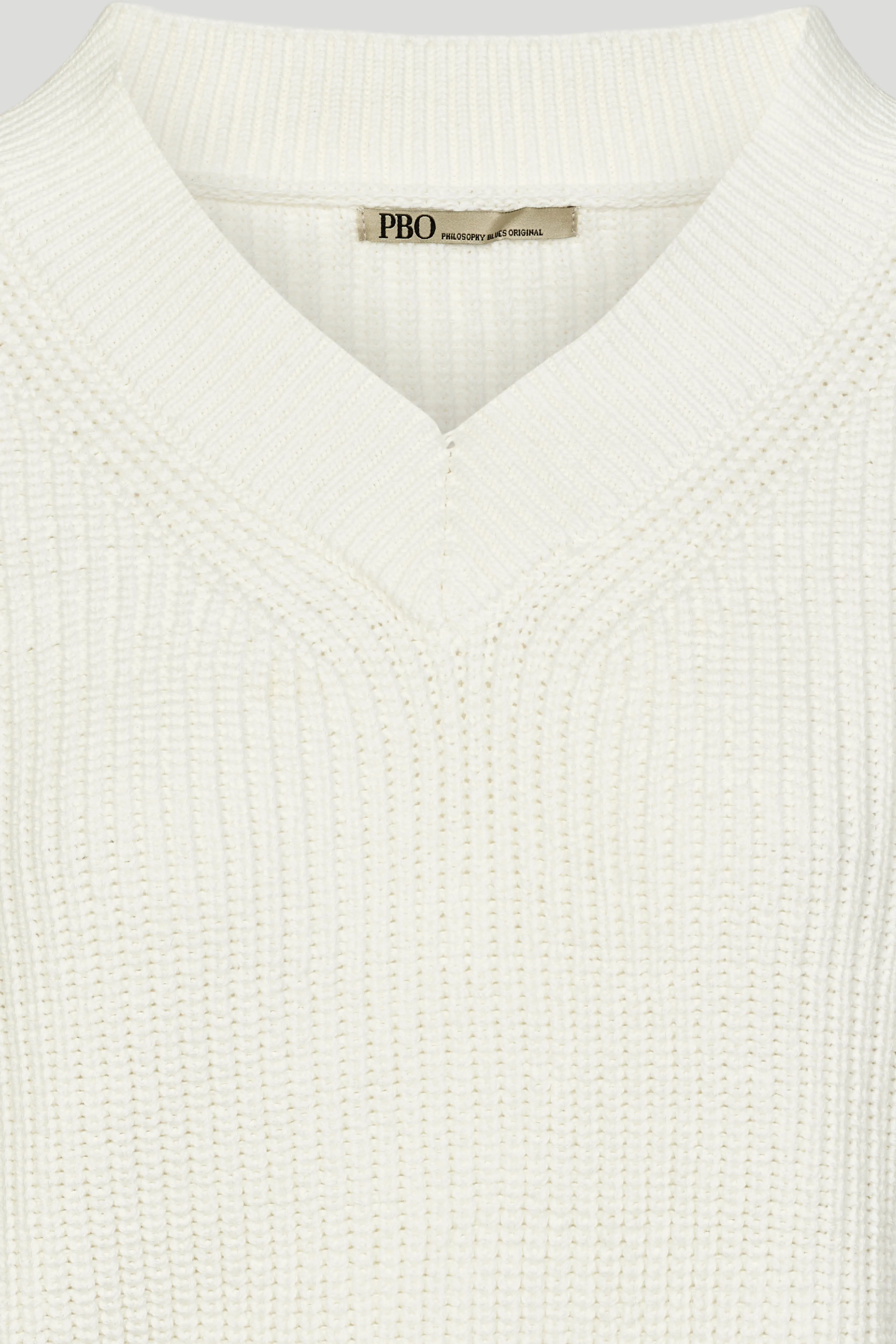 Romilla striktrøje - Star white