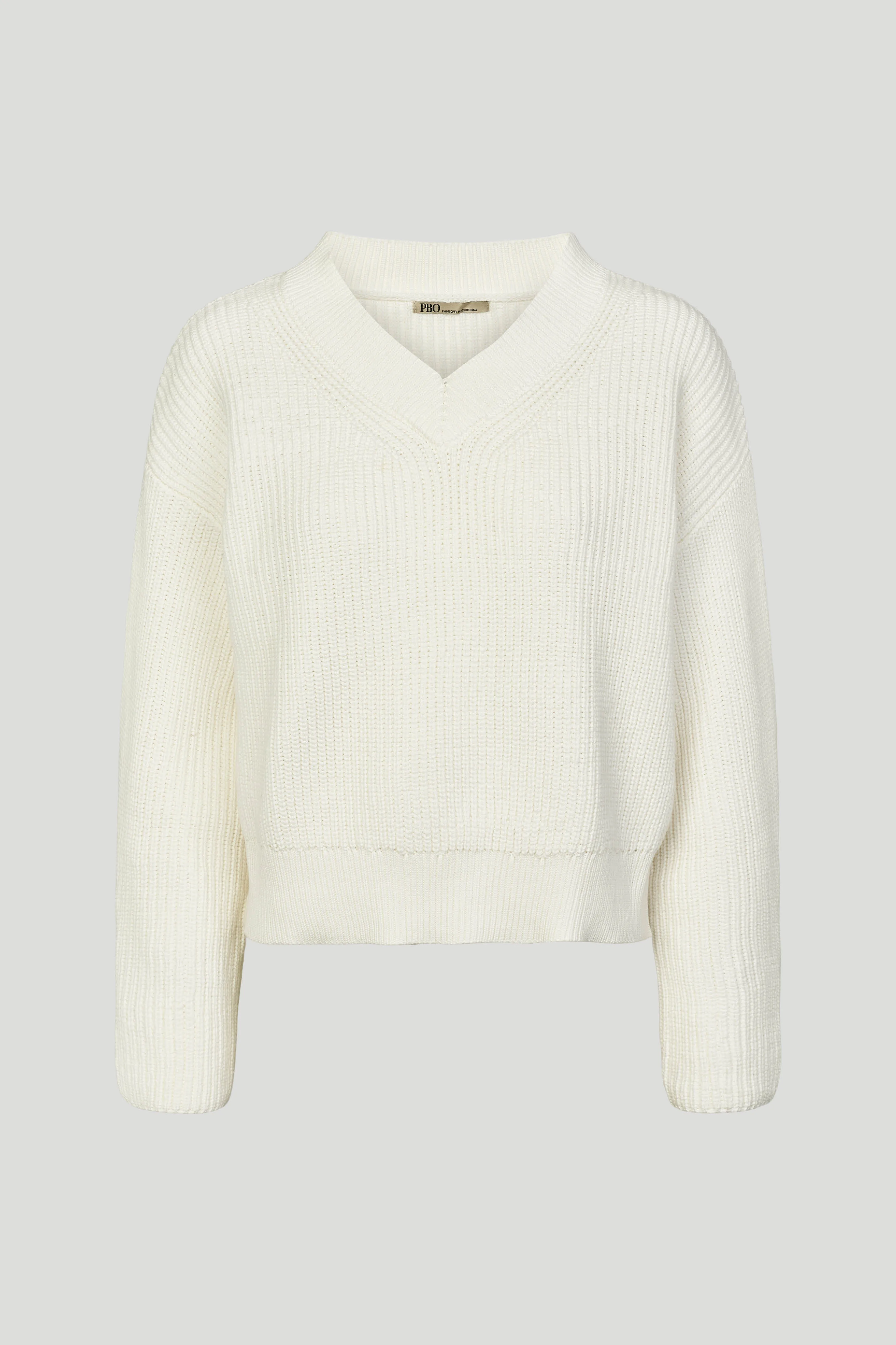 Romilla striktrøje - Star white