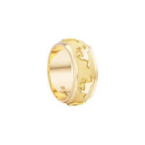Running Horse Ring (All Metal)