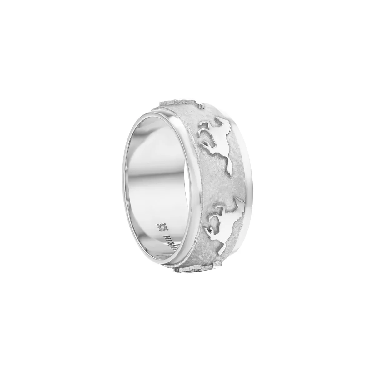 Running Horse Ring (All Metal)