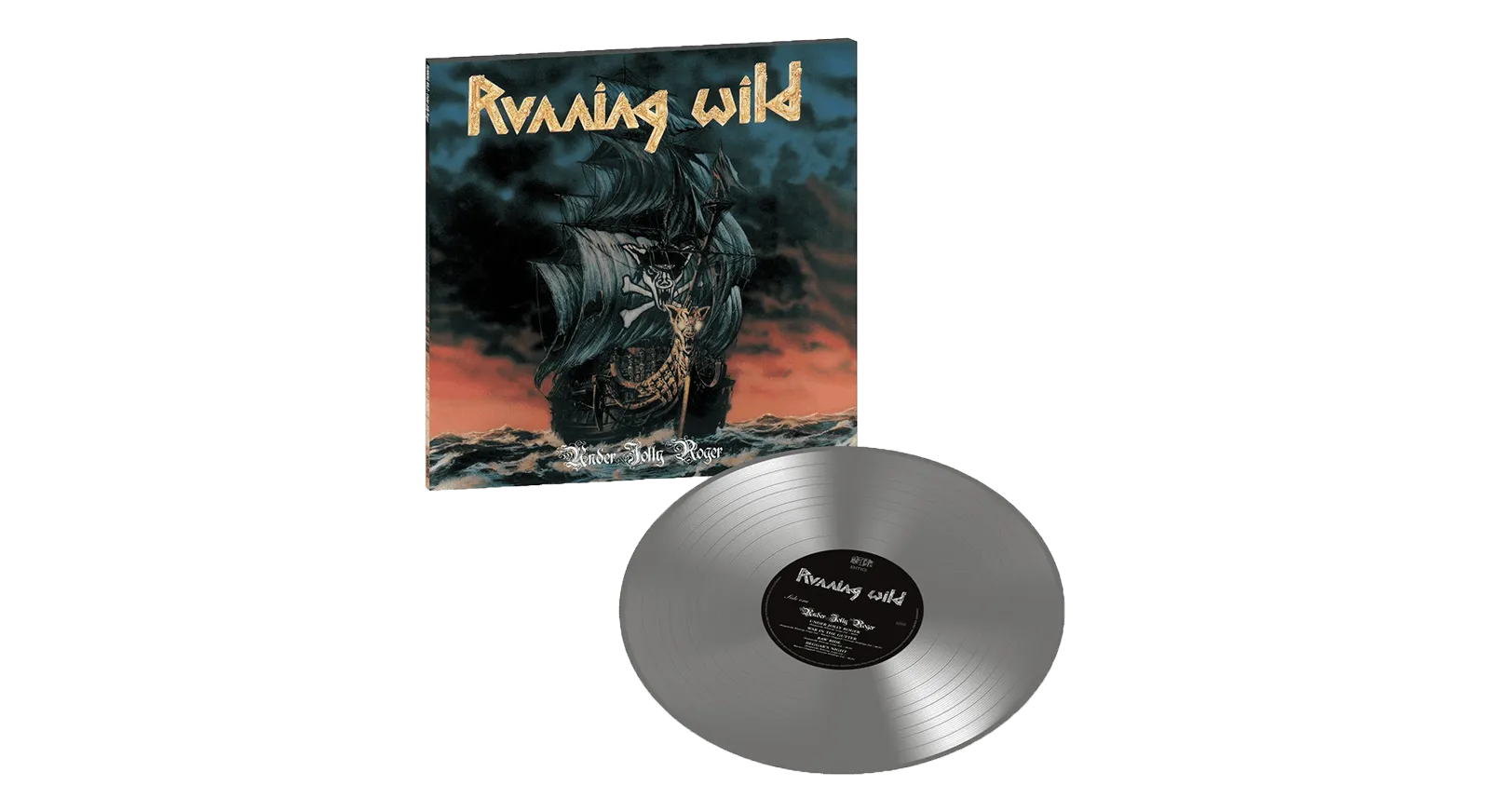 Running Wild : Under Jolly Roger (Grey Vinyl LP)