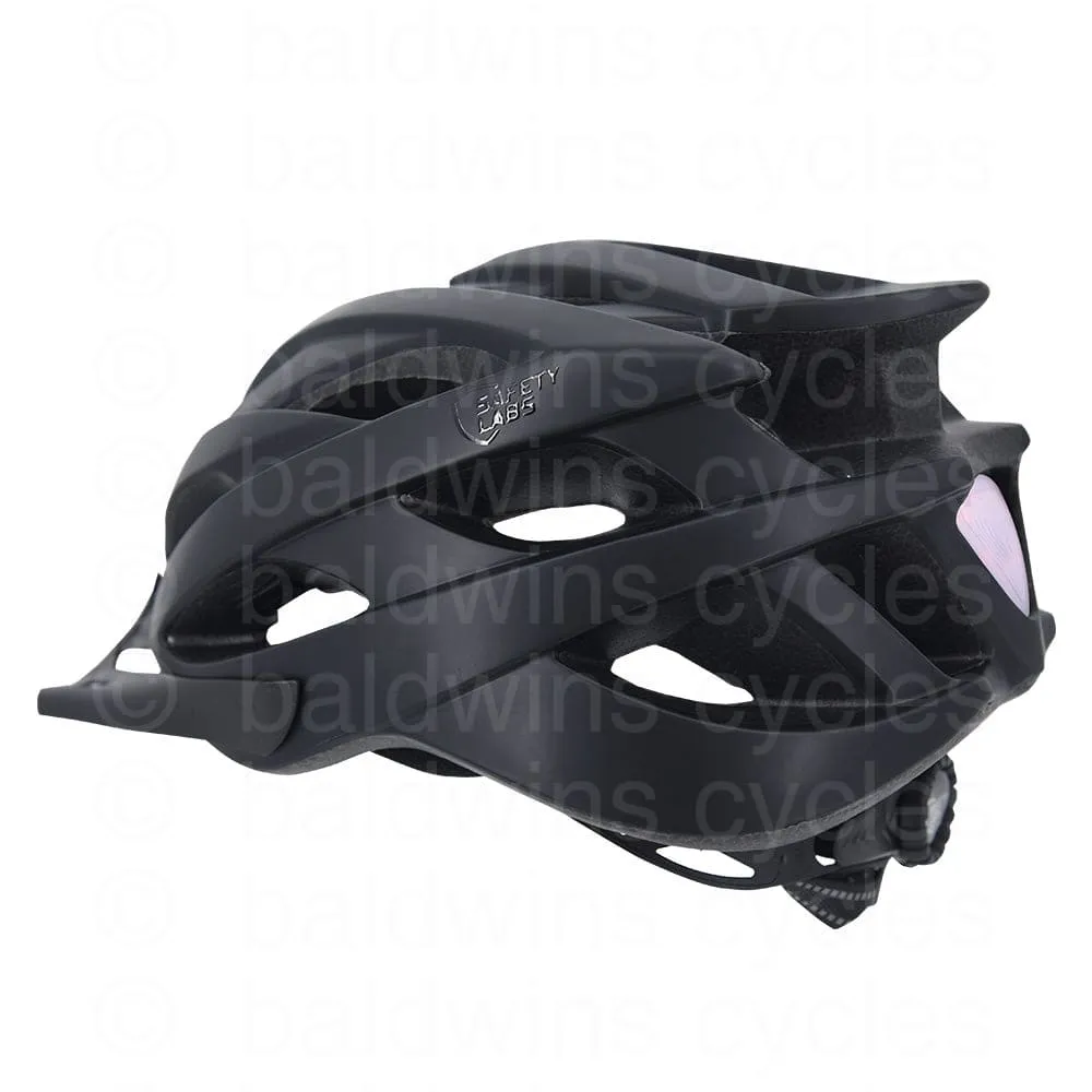 Safety Labs Avex Light MTB Inmold Helmet in Black - Medium (54-57cm)