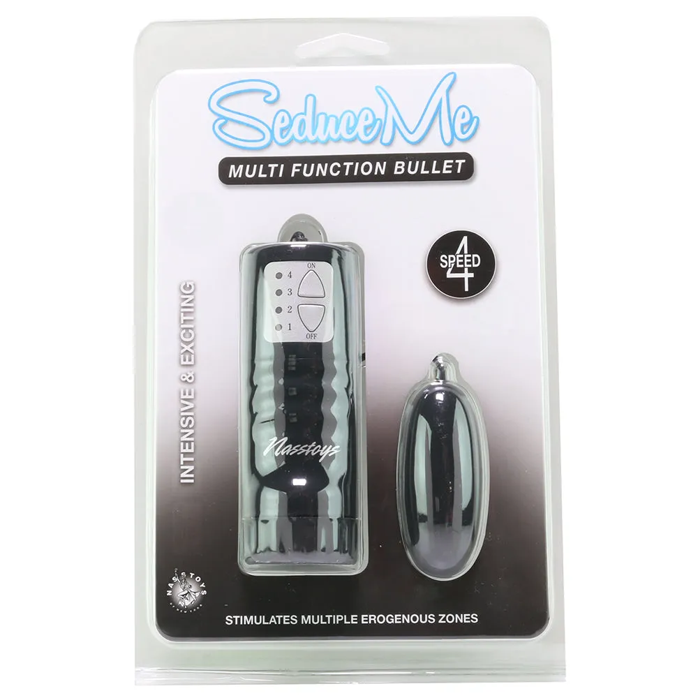 Seduce Me Multi Function Bullet in Black