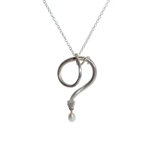 Serpent and Pearl Necklace