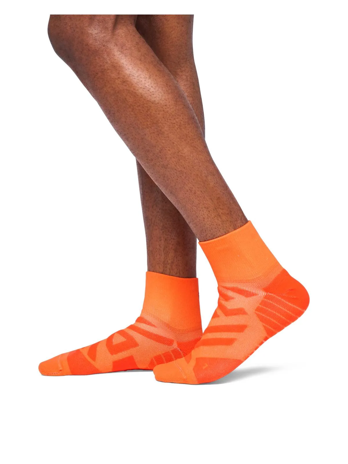 Skarpety do biegania ON RUNNING Performance Mid Sock pomarańczowy