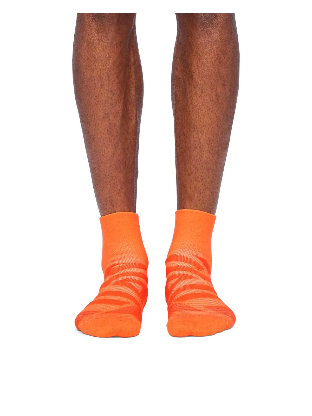 Skarpety do biegania ON RUNNING Performance Mid Sock pomarańczowy