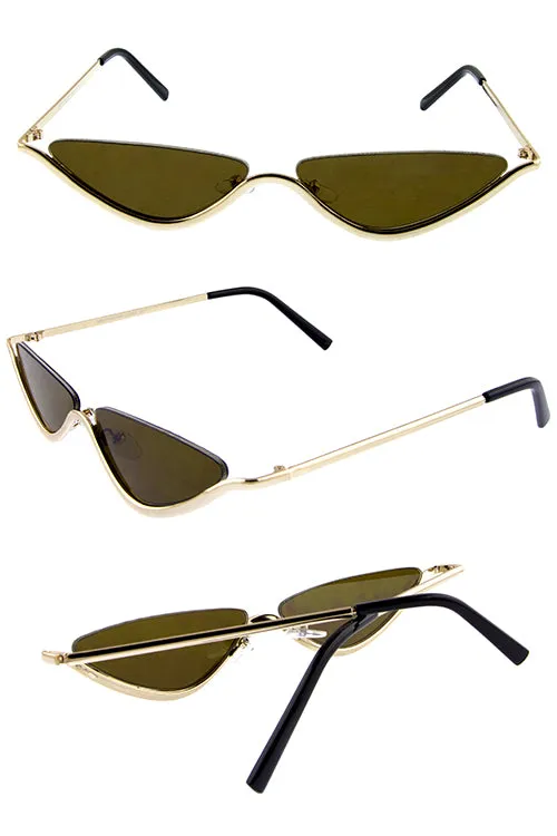 Slim Bottom Rim Sunglasses
