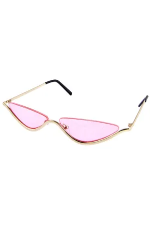 Slim Bottom Rim Sunglasses