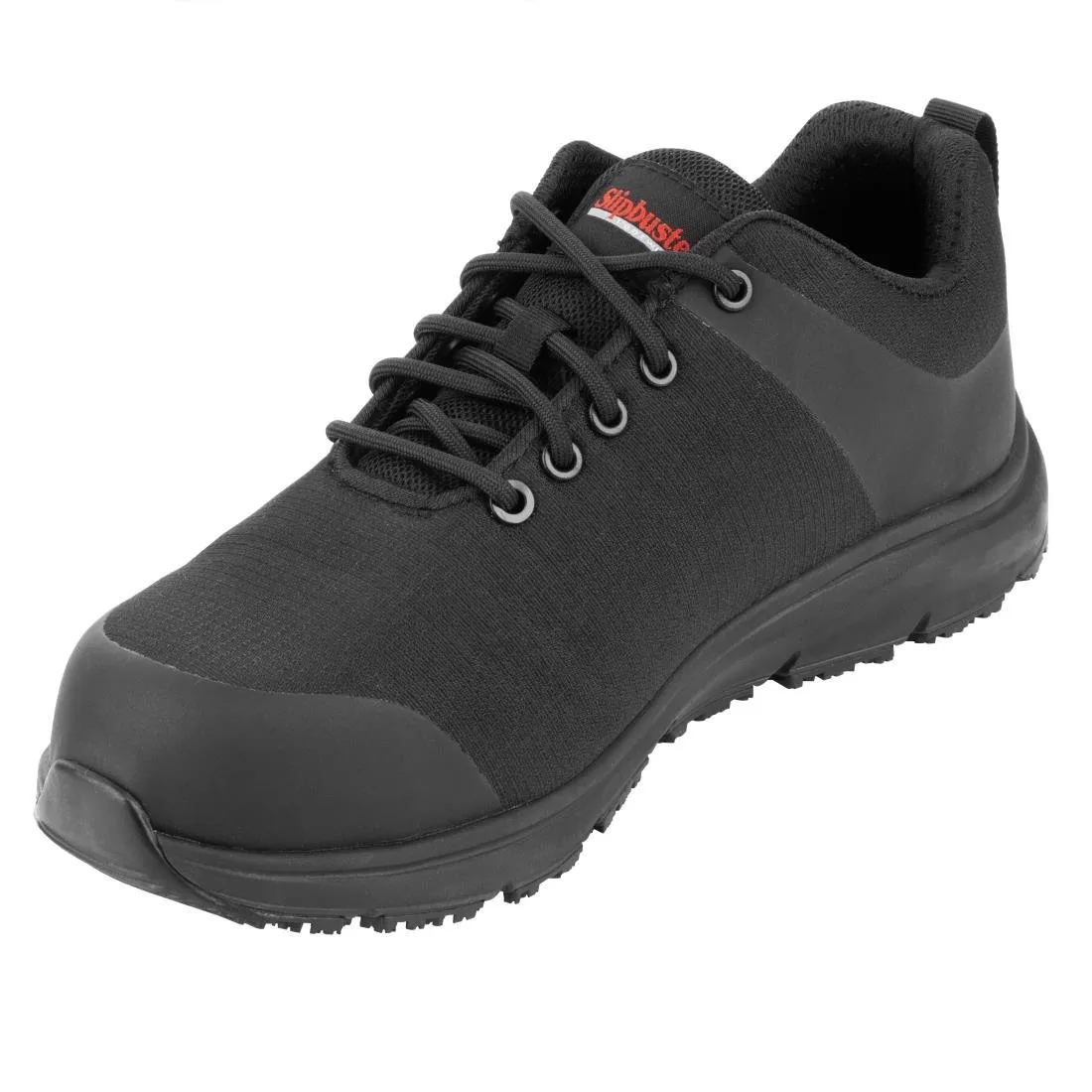 Slipbuster Flyknit Mesh Safety Trainers Black Size 45