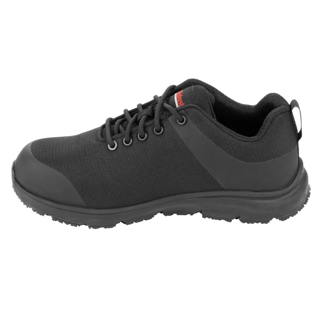 Slipbuster Flyknit Mesh Safety Trainers Black Size 45