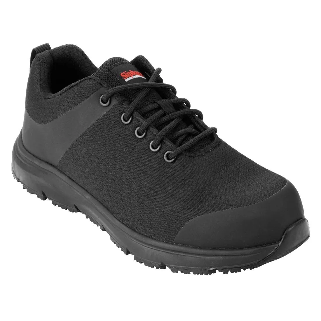 Slipbuster Flyknit Mesh Safety Trainers Black Size 45
