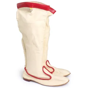 Soft Long Boots   Creme