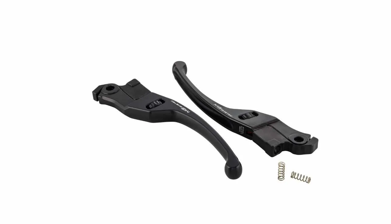 Sport Lever Set MG Biketec Black | Vespa GTS/GTS Super 125/300cc (`23-)