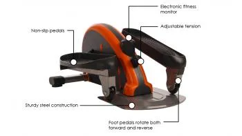 Stamina InMotion Elliptical Trainer Orange 55-1603D