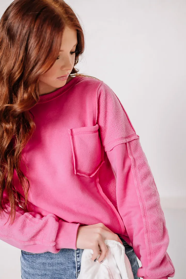 Sweet Serenity Pocket Top | Pink