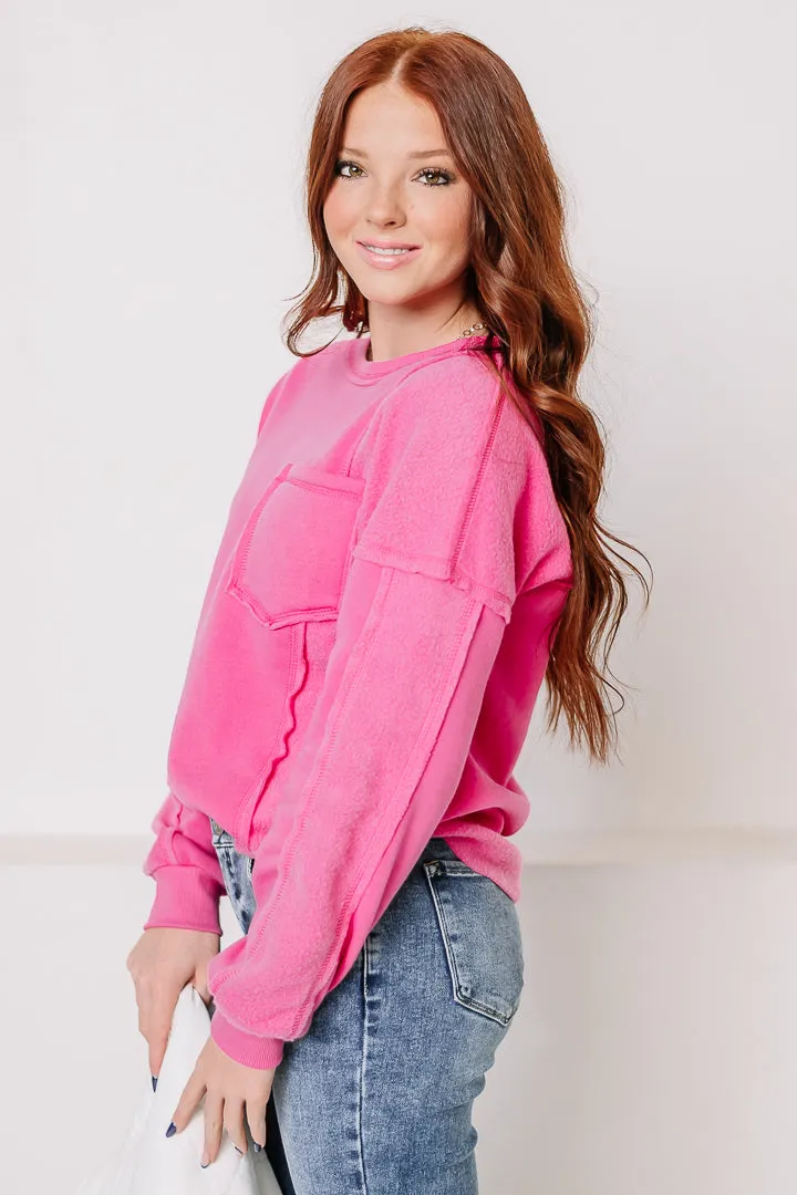 Sweet Serenity Pocket Top | Pink