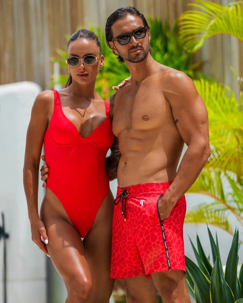 Sweetheart One Piece - Red