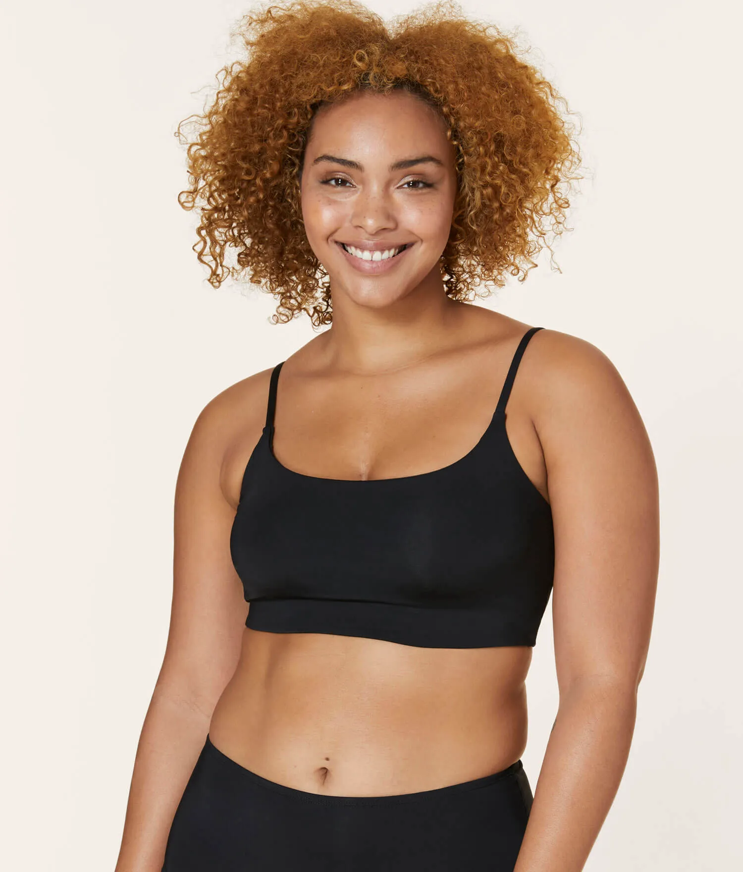 The Maui Bikini Top - Eco Nylon - Black