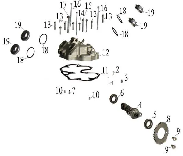 Trail 400 Camshaft Assembly