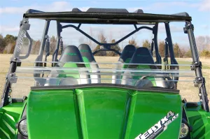Trail Armor Kawasaki 2012 - 2020 TERYX4 LE, TERYX4 Camo, TERYX4, 2014 - 2020 TERYX, TERYX LE, TERYX Camo CoolFlo Windshield with Fast Clamps