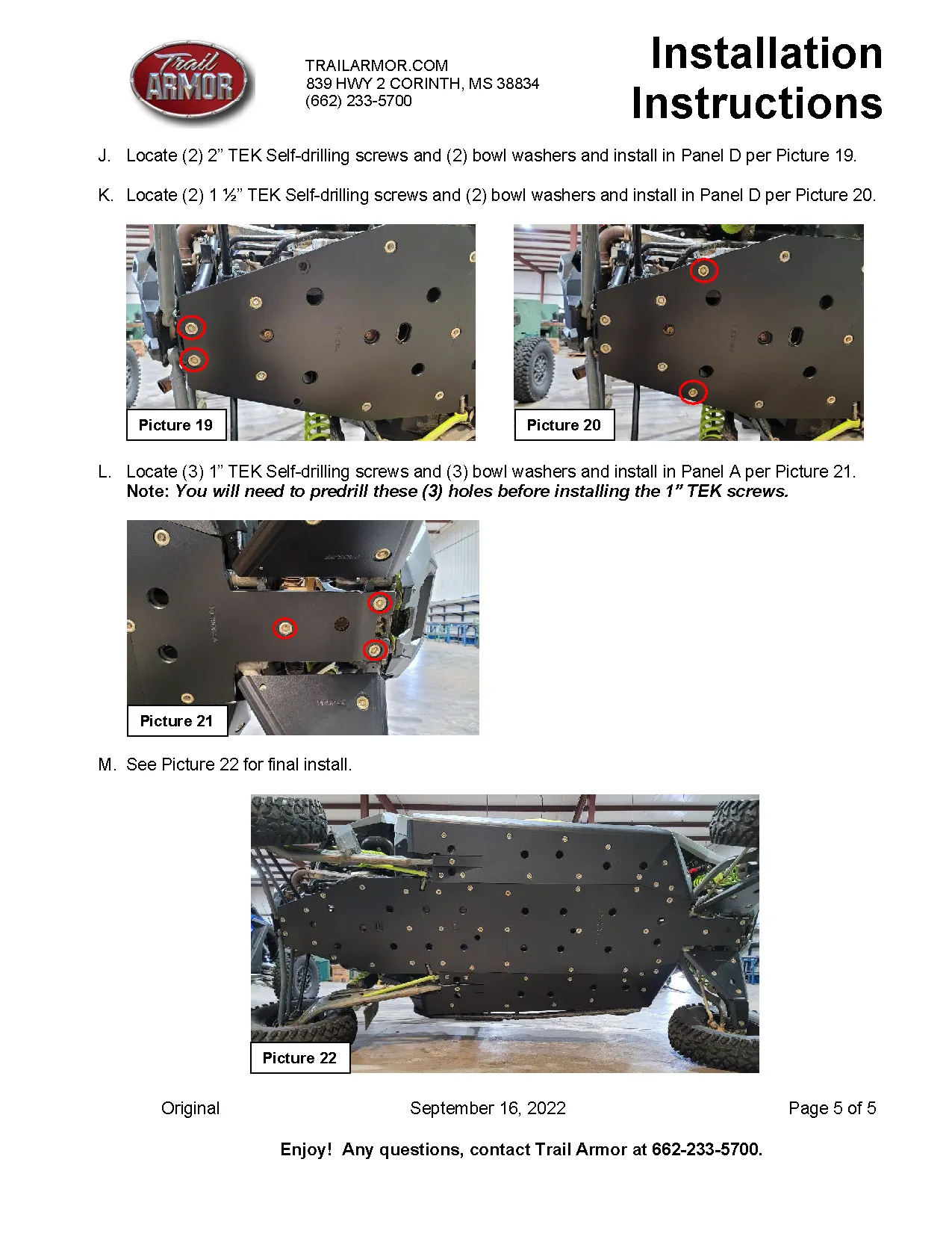 Trail Armor Polaris Turbo R 4 Full Skids with Standard or Trimmed Sliders