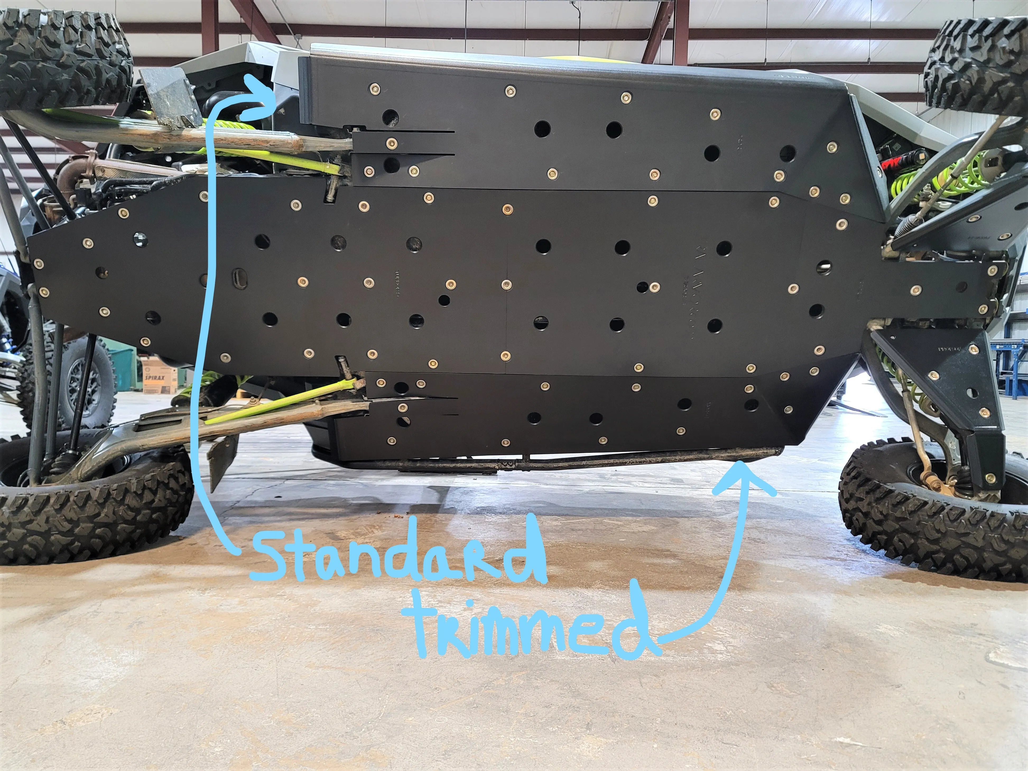 Trail Armor Polaris Turbo R 4 Full Skids with Standard or Trimmed Sliders