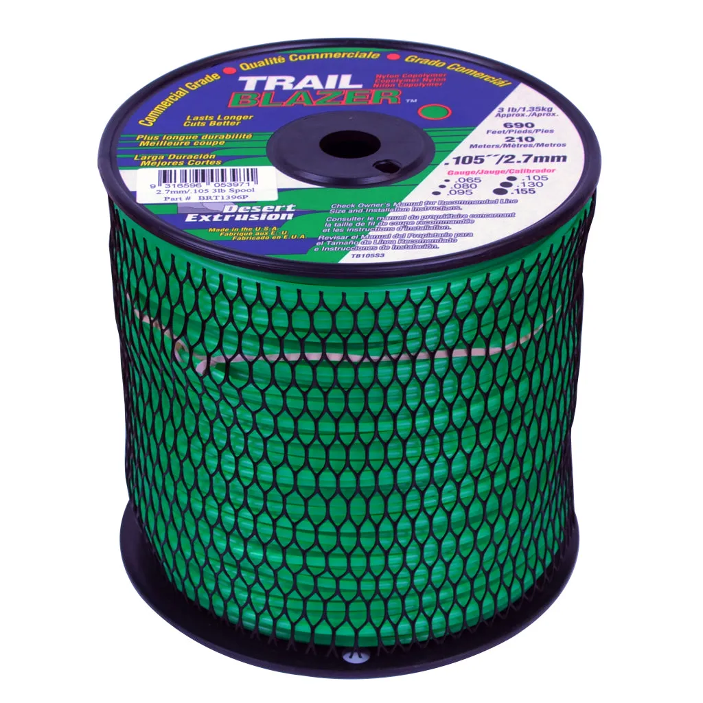 TRAIL BLAZER TRIMMER LINE .105" / 2.70MM SPOOL