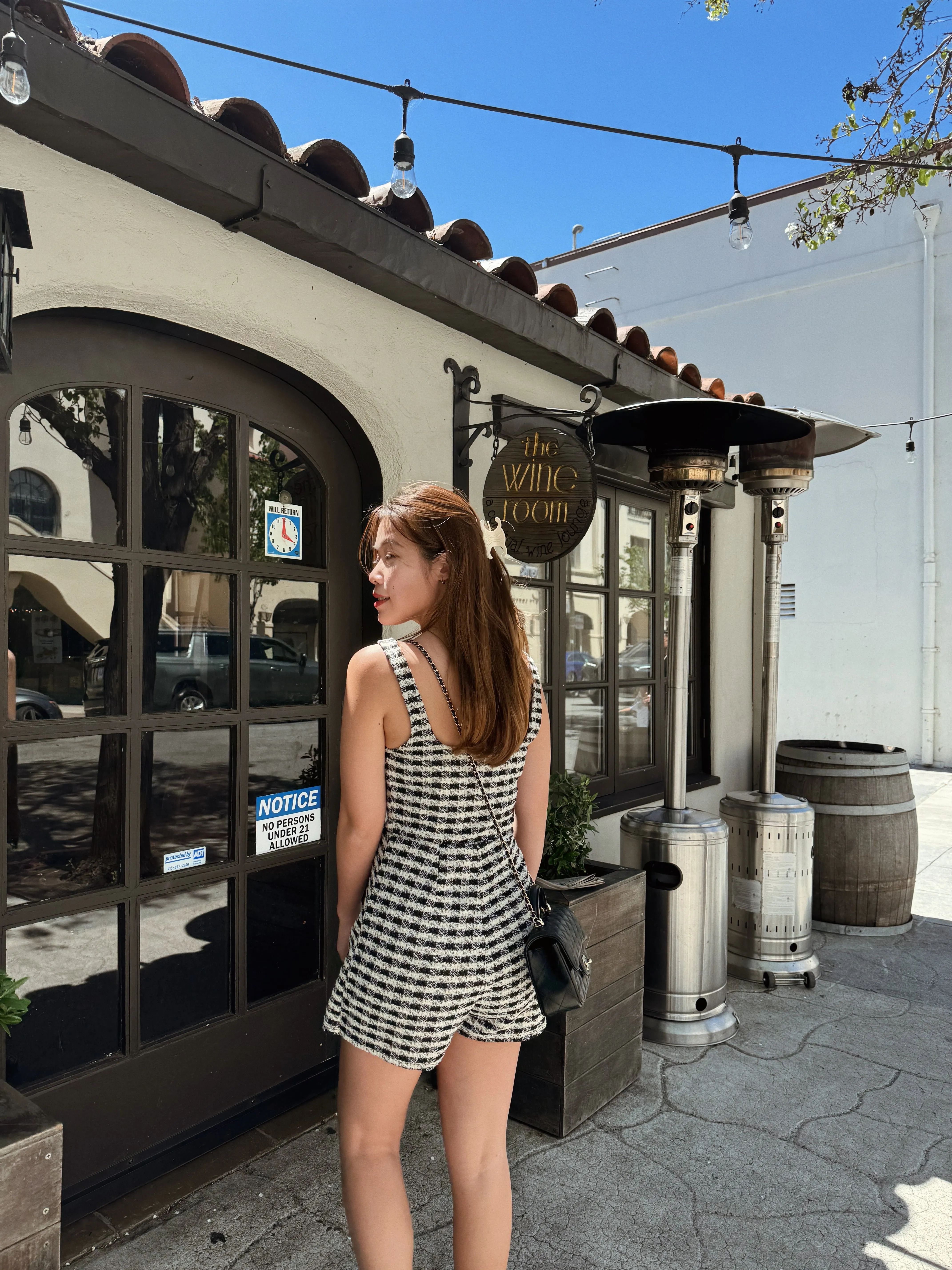 Tweed Knit Romper