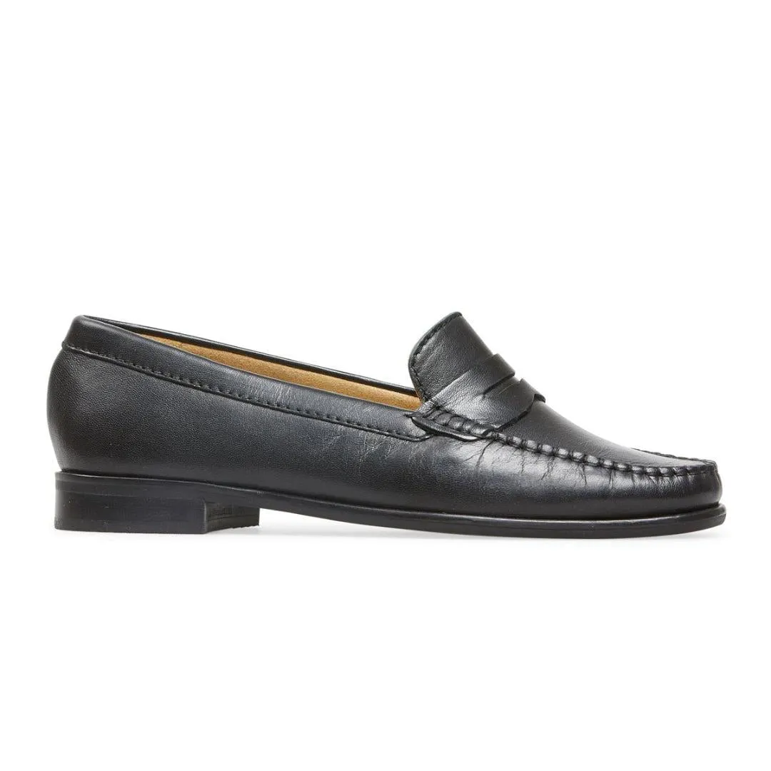 Van Dal Hampden Loafers - Black Leather