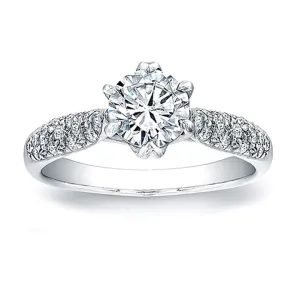 Vatche Pave-set Royal Crown Setting .20ct tw