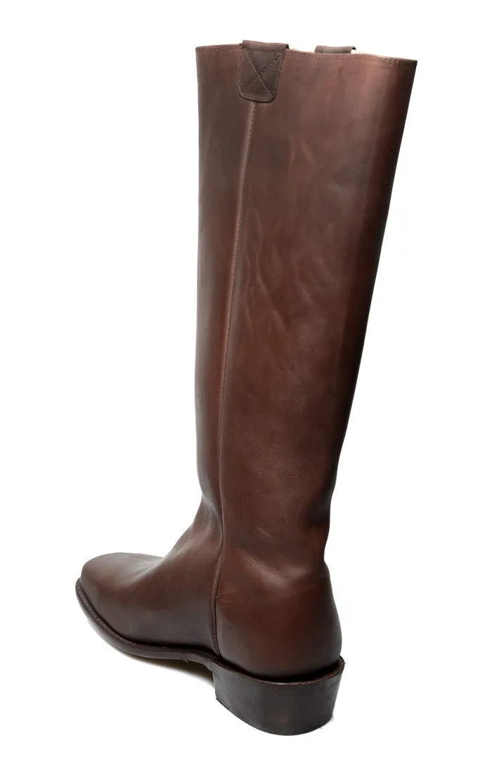 Vintage Style Granny Boots in Brown - SOLD OUT