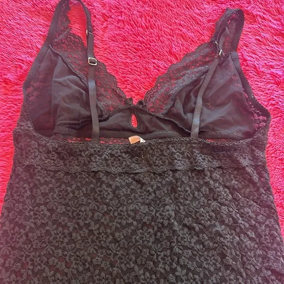 Vintage Victoria’s Secret black lace by sexy little things
