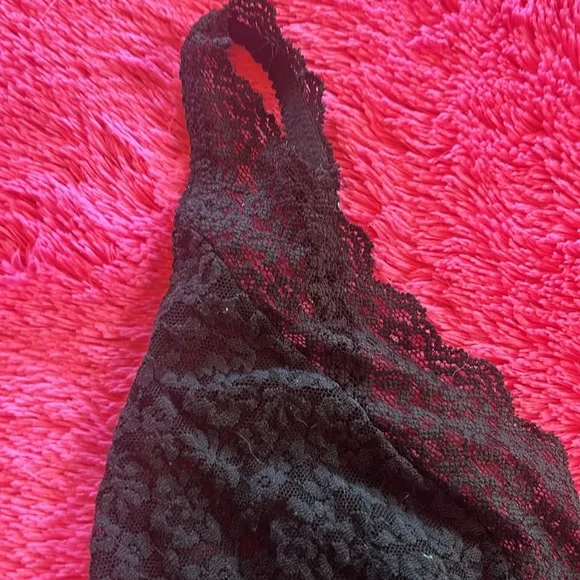 Vintage Victoria’s Secret black lace by sexy little things