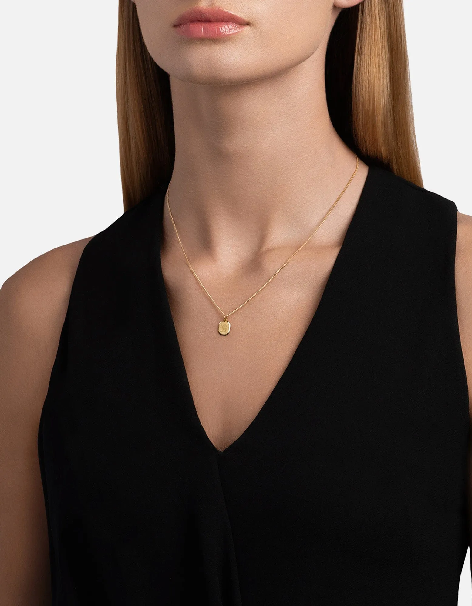 Virgo Nyle Necklace, Gold Vermeil