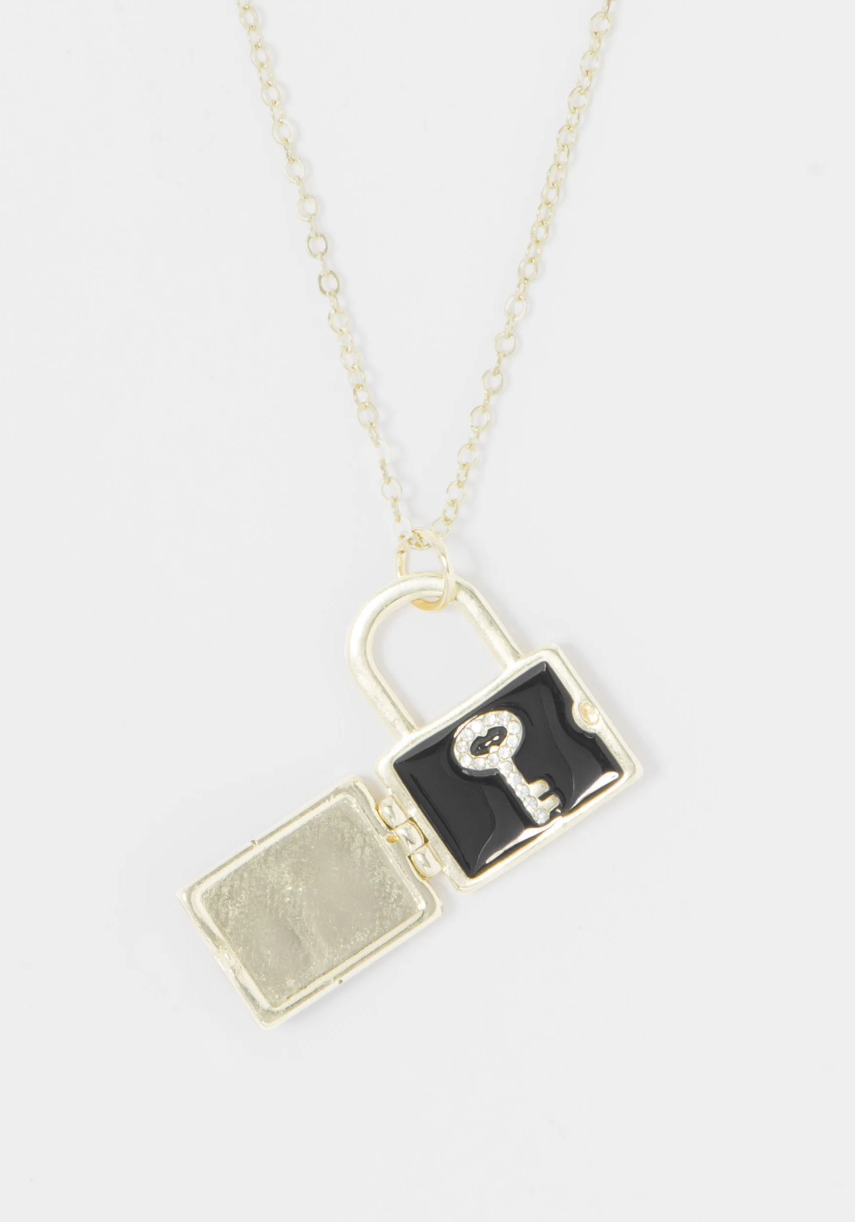 Watch Locket And Earring Set