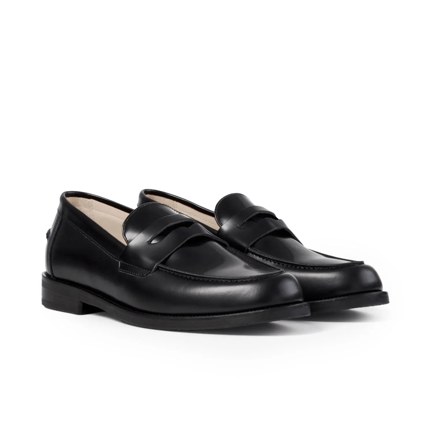 Wilde Black Penny Loafer
