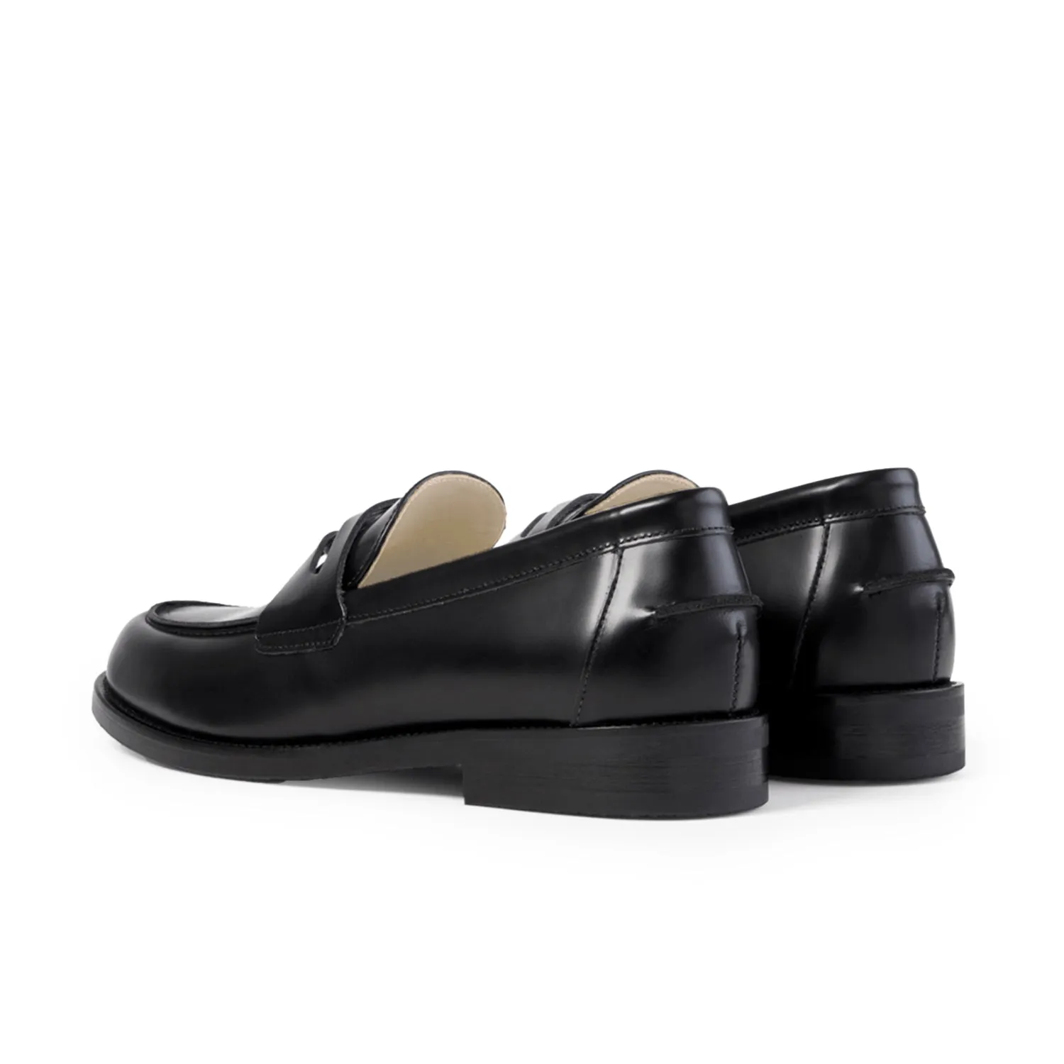 Wilde Black Penny Loafer